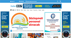 Desktop Screenshot of haber657.com
